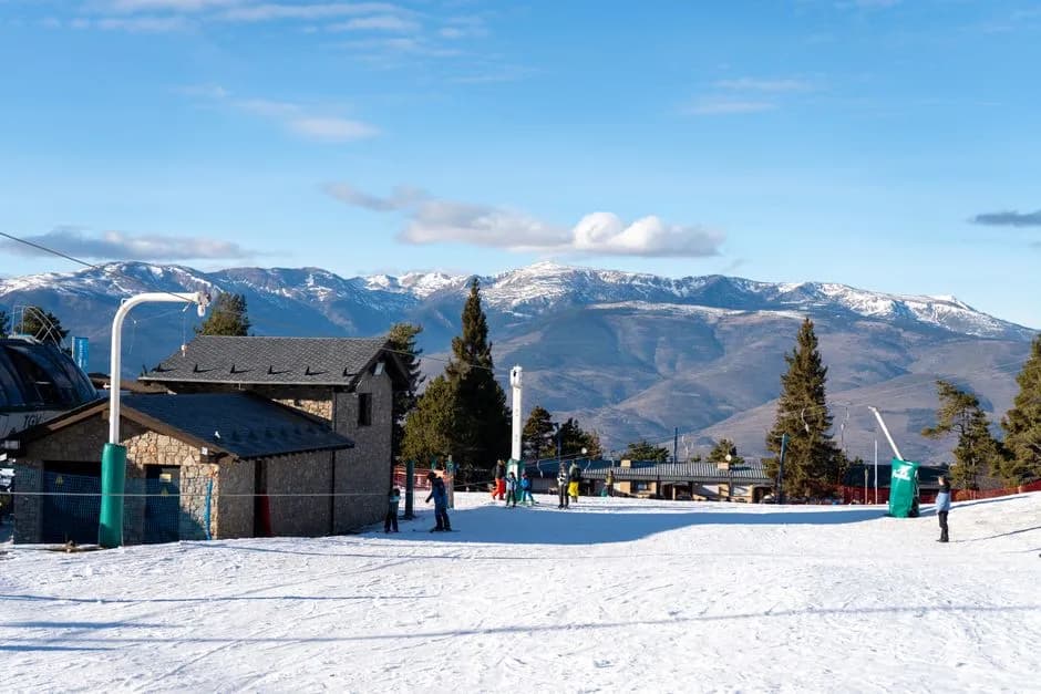 Pyrenees ski slopes